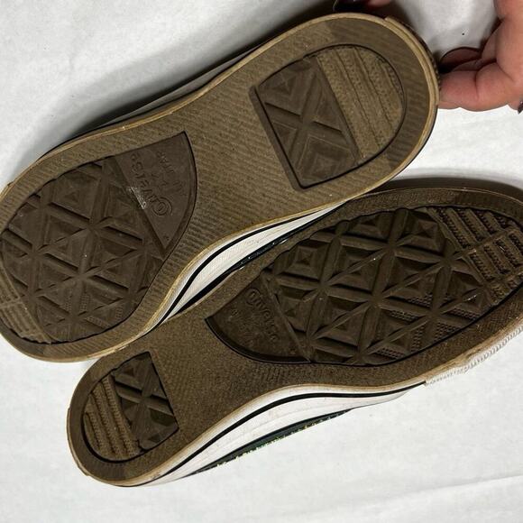 Converse, All Star, black, lace up, fashion sneakers, women's size 8 - Picture 7 of 8